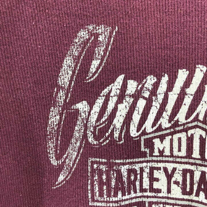楽天市場】古着 ハーレーダビッドソン Harley-Davidson Vネック ロング  