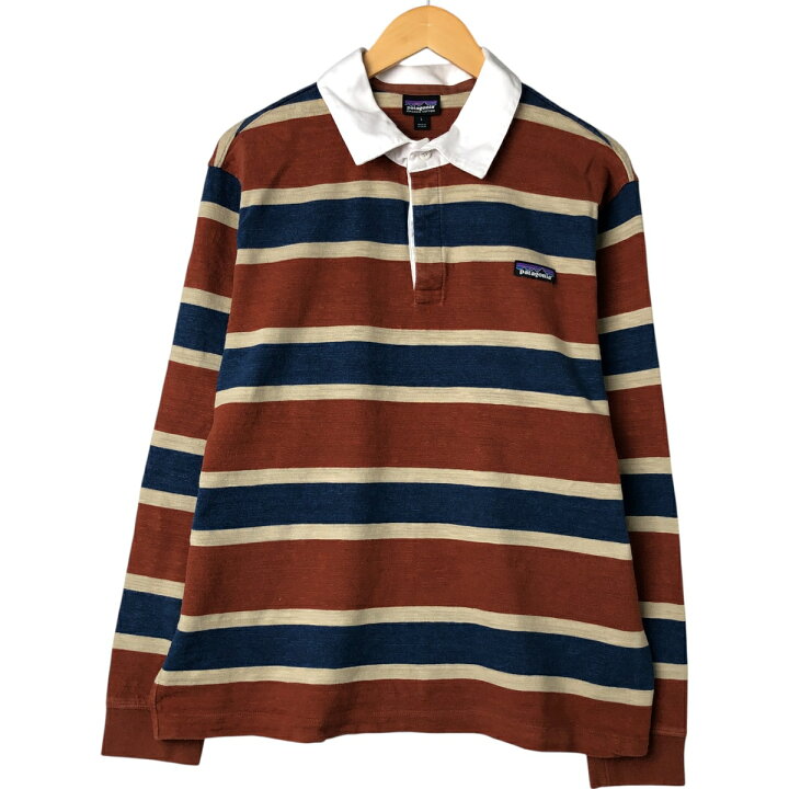 楽天市場】古着 パタゴニア Patagonia 53860FA19 ボーダー柄 長袖 