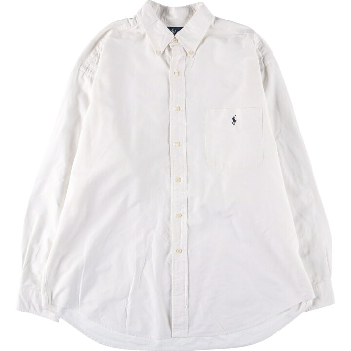 楽天市場】古着 ラルフローレン Ralph Lauren BIG SHIRT 長袖 ボタン  