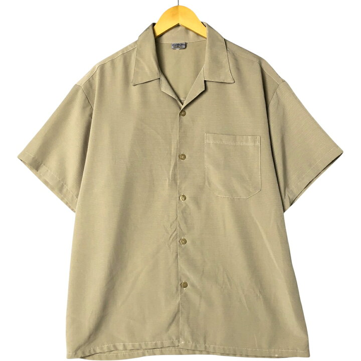 楽天市場】古着 キャルトップ CALTOP 半袖 オープンカラー シャツ  