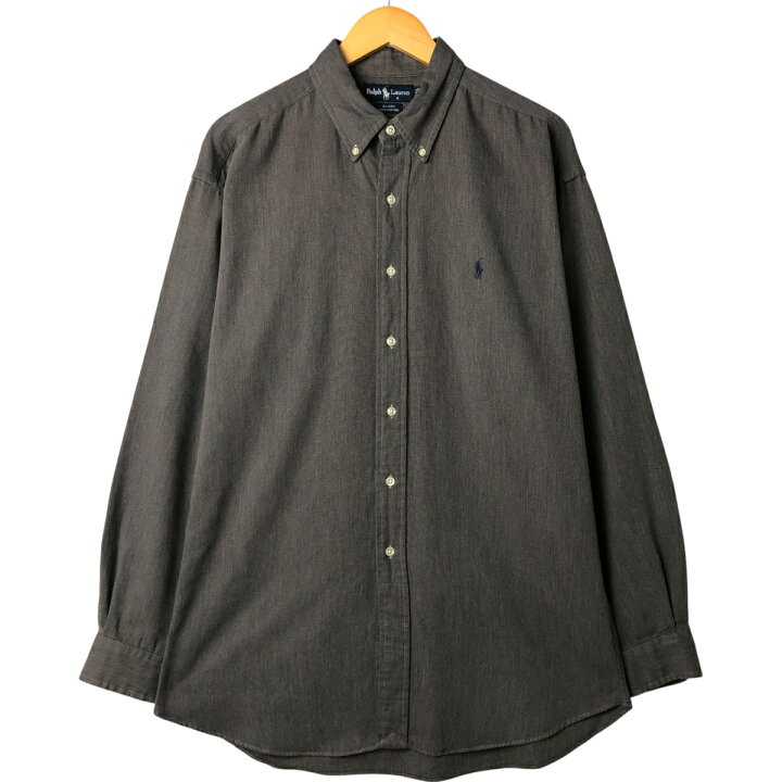 楽天市場】古着 ラルフローレン Ralph Lauren BLAKE 長袖 ボタンダウン  