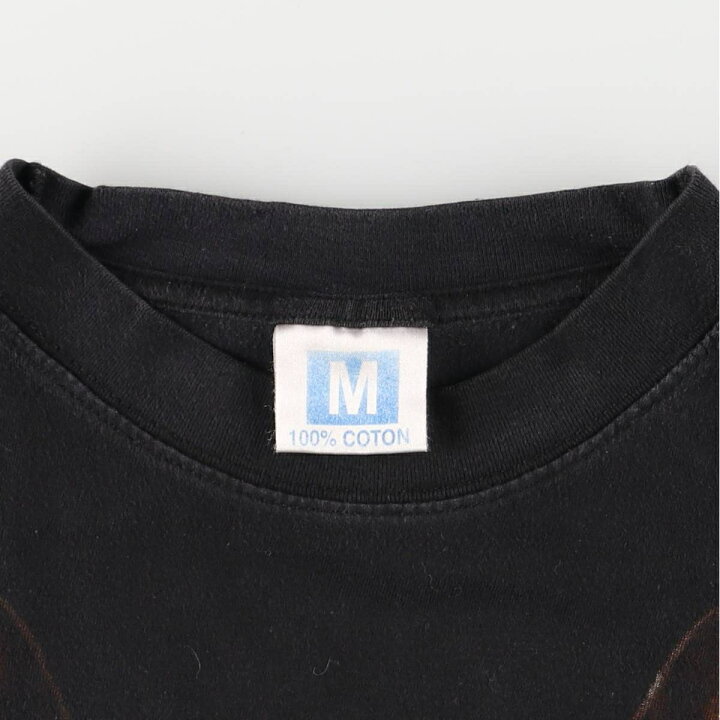 楽天市場】古着 犬柄 モックネック アニマルTシャツ メンズM相当  