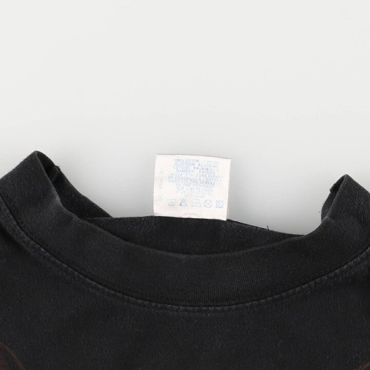 楽天市場】古着 犬柄 モックネック アニマルTシャツ メンズM相当  