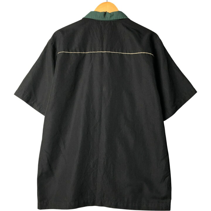 楽天市場】古着 ヒルトン HILTON ツートン オープンカラー ボウリング  