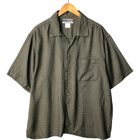 古着 アンタイド UNTIED チェック柄 半袖 レーヨンシャツ メンズXL相当 ボックスシャツ /eaa572795 【中古】 【250727】 【SS2606_30