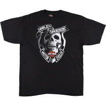 楽天市場】ハーレーダビッドソン（柄スカル）（Tシャツ・カットソー  