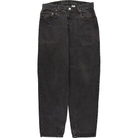 古着 00'S リーバイス Levi's 560 LOOSE FIT TAPERED LEG ブラックデニム テーパードデニムパンツ メンズw34相当 /eaa596177 【中古】 【251213】