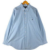 楽天市場】ラルフローレン シャツ ストライプ（サイズ（S/M/L）3L）の通販
