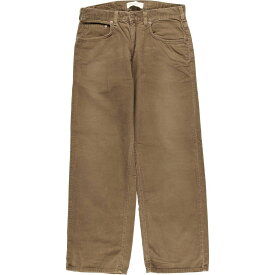 古着 リーバイス Levi's STRAUSS SIGNATURE LOOSE STRAGHT コーデュロイパンツ メンズw32相当 /eaa608282 【中古】 【260121】 ブラウン系 春夏秋冬