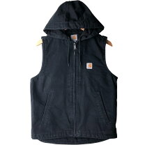 楽天市場】carhartt ダック ベスト ブラックの通販