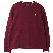 楽天市場】サーマル ワッフル（カラーワインレッド）（Tシャツ 
