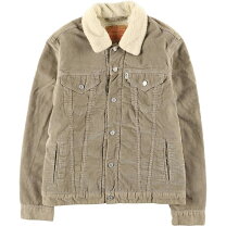楽天市場】リーバイス コーデュロイ ボア ジャケット（カラーベージュ