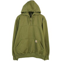 楽天市場】carhartt ハーフジップ（カラーカーキグリーン）（トップス 