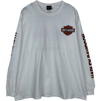 楽天市場】ハーレーダビッドソン ロンt（カラーホワイト）（Tシャツ 