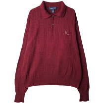 楽天市場】polo（カラーワインレッド）（ニット・セーター｜トップス 