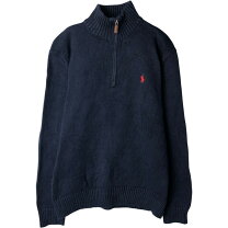 楽天市場】ラルフローレン ハーフジップセーターの通販