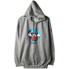 古着 90'S ディズニー DISNEY MICKEY MOUSE ミッキーマウス キャラクター スウェットプルオーバーパーカー レディースXL相当 ヴィンテージ /eaa635545 【中古】 【260418】 【Elulu/エルル】 【SS2609_10】