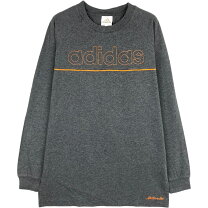 楽天市場】アディダス ロンt（カラーグレー）（Tシャツ・カットソー 