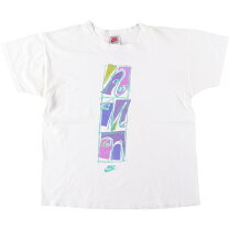 楽天市場】90年代 銀タグ ナイキ usa製 プリントtシャツの通販