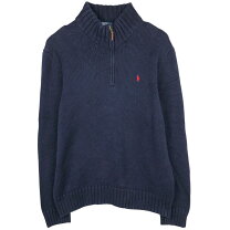 楽天市場】ラルフローレン ハーフジップセーターの通販