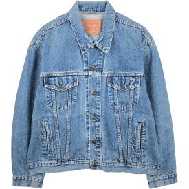 古着 90'S リーバイス Levi's 70503-02 デニムジャケット Gジャン メンズXXL相当 ヴィンテージ /eaa663753 【中古】 【260729】