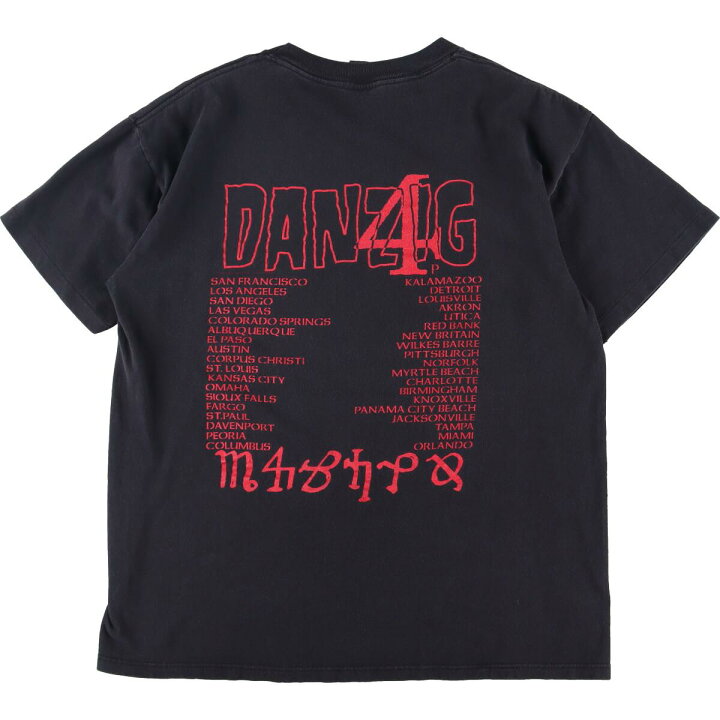 楽天市場】古着 90年代 BROCKUM DANZIG ダンジグ Danzig 4 Little Whip 