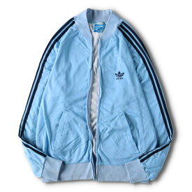 古着 訳あり特価 70'S アディダス adidas VENTEX社製 ATP ジャージ トラックジャケット フランス製 メンズM ヴィンテージ /eva000513 【中古】 【240301】