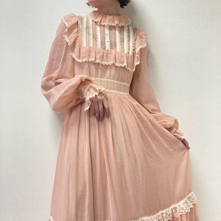 楽天市場】古着 70年代 ガンネサックス GUNNE SAX Jessica マキシ丈  