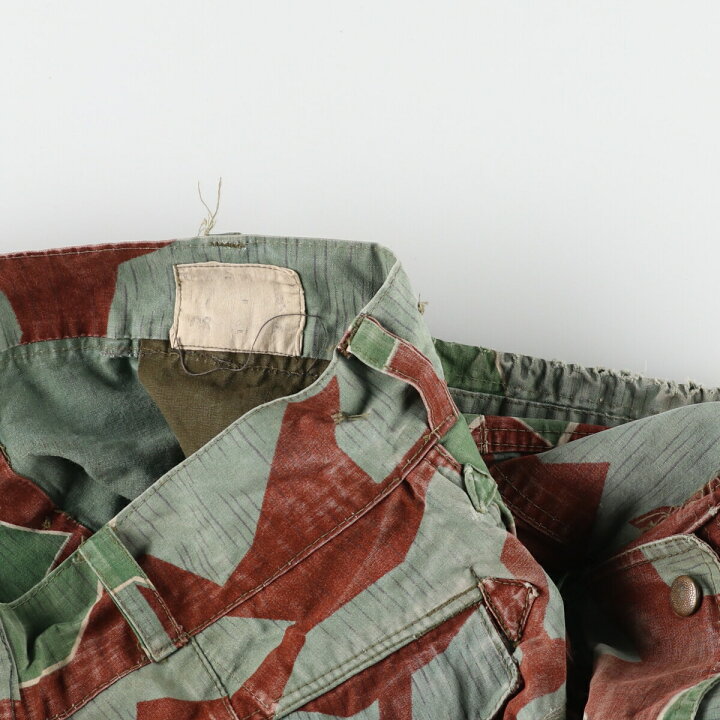 楽天市場】古着 50年代 ドイツ軍実品 スプリンターカモ 迷彩柄 