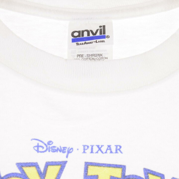楽天市場】古着 00年代 アンビル anvil TOY STORY2 トイストーリー2 