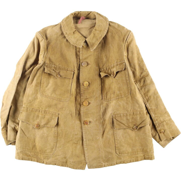 楽天市場】古着 30〜40年代 UNKNOWN コットン×リネン ダック地 