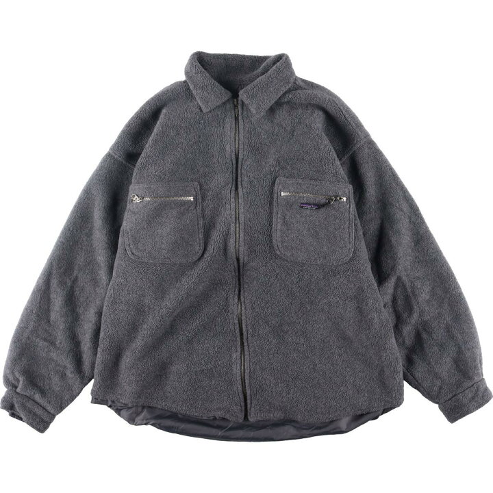 楽天市場】古着 95年製 パタゴニア Patagonia シンチラオーバーシャツ  