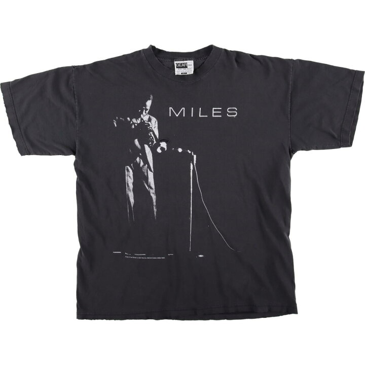 楽天市場】古着 90年代 GEAR INK MILES DAVIS マイルスデイヴィス 