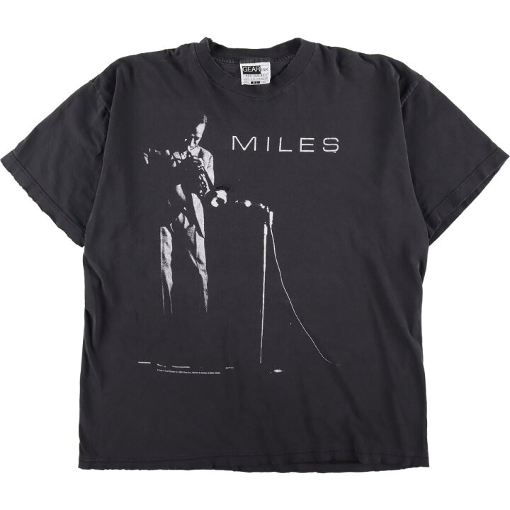 楽天市場】古着 90年代 GEAR INK MILES DAVIS マイルスデイヴィス 