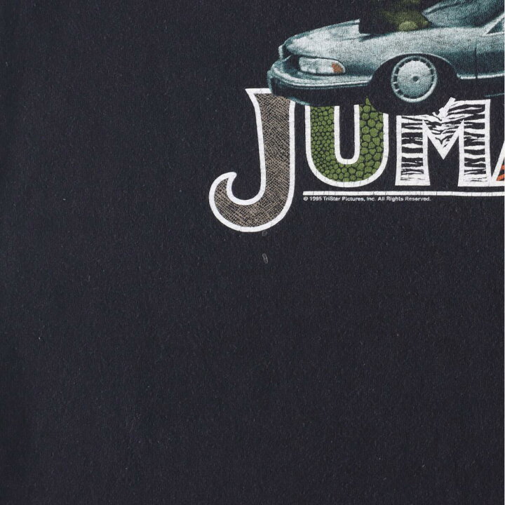 楽天市場】古着 90年代 Jumanji ジュマンジ 映画 ムービーTシャツ 