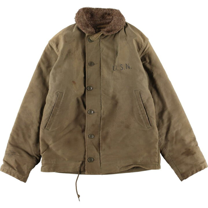 楽天市場】古着 40年代 米軍実品 U.S.NAVY N-1 前期型 ミリタリー  