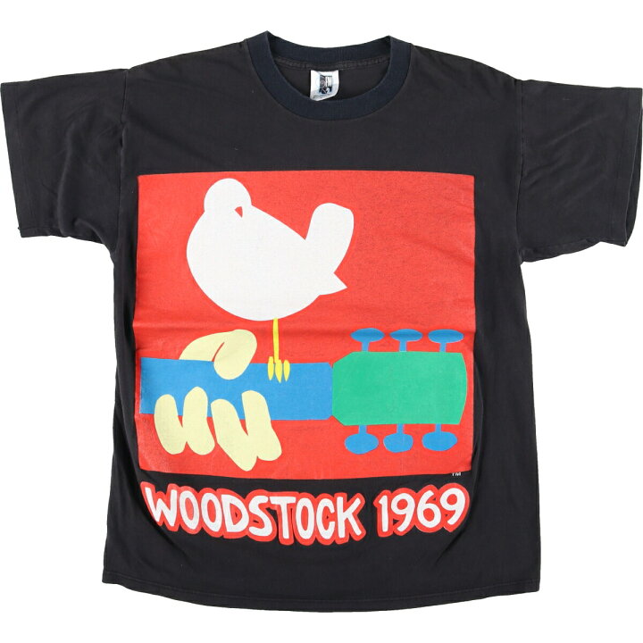 楽天市場】古着 90年代 GEM WOOD STOCK 1969 ウッドストック 