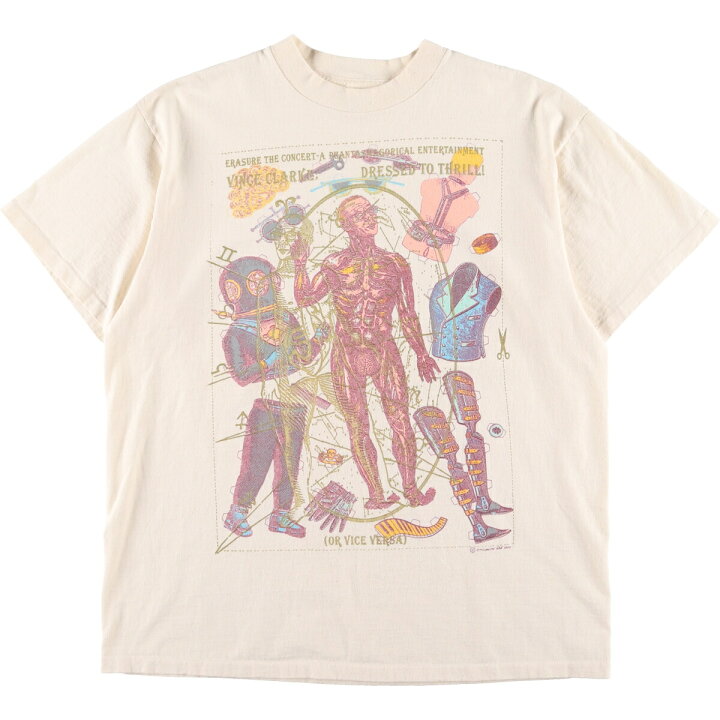 楽天市場】古着 90年代 ERASURE イレイジャー PHANTASMAGORICAL TOUR 