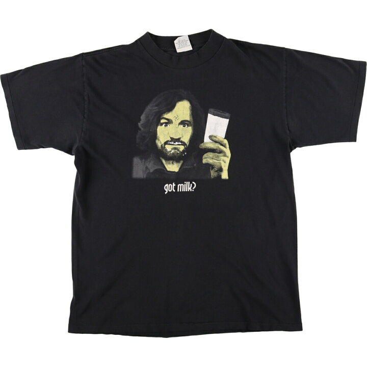 楽天市場】古着 90年代 BALZOUT CHARLES MANSON チャールズマンソン 