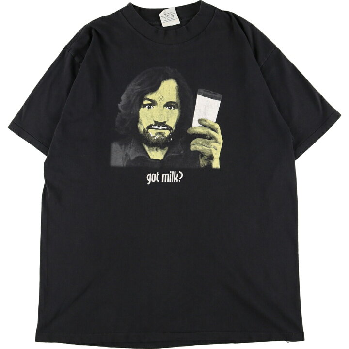 楽天市場】古着 90年代 BALZOUT CHARLES MANSON チャールズマンソン 