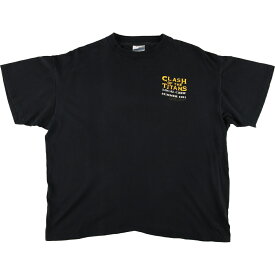 古着 90'S BROOKUM CLASH OF THE TITANS バンドTシャツ バンT USA製 メンズXL ヴィンテージ /evb002162 【中古】【N2307】 【VT】 【230709】