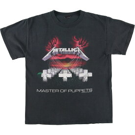 古着 90'S METALLICA メタリカ MASTER OF PUPPETS バンドTシャツ バンT メンズM ヴィンテージ /evb002190 【中古】【N2307】 【VT】 【230706】