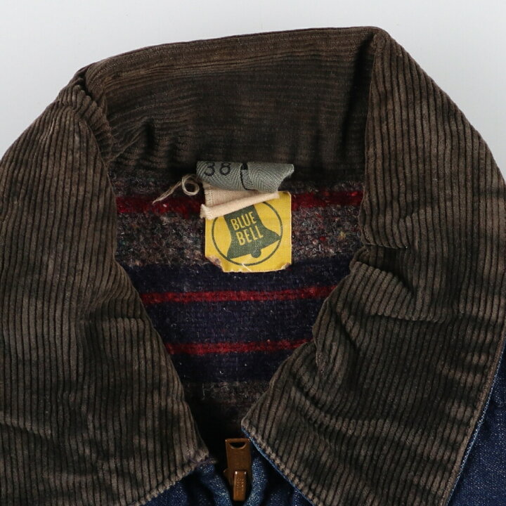 楽天市場】古着 濃紺 50年代 ブルーベル BLUE BELL デニムワーク  