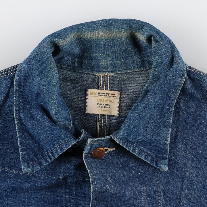 楽天市場】古着 濃紺 70年代 ジェイシーペニー J.C.Penney BIG MAC  