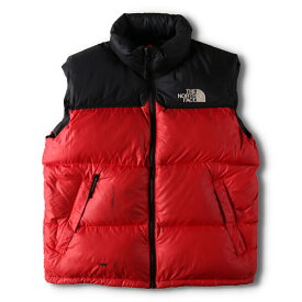 古着 90'S ザノースフェイス THE NORTH FACE ヌプシベスト 700フィルパワー グースダウンベスト メンズL ヴィンテージ /evb002790 【中古】【V2312】 【231111】