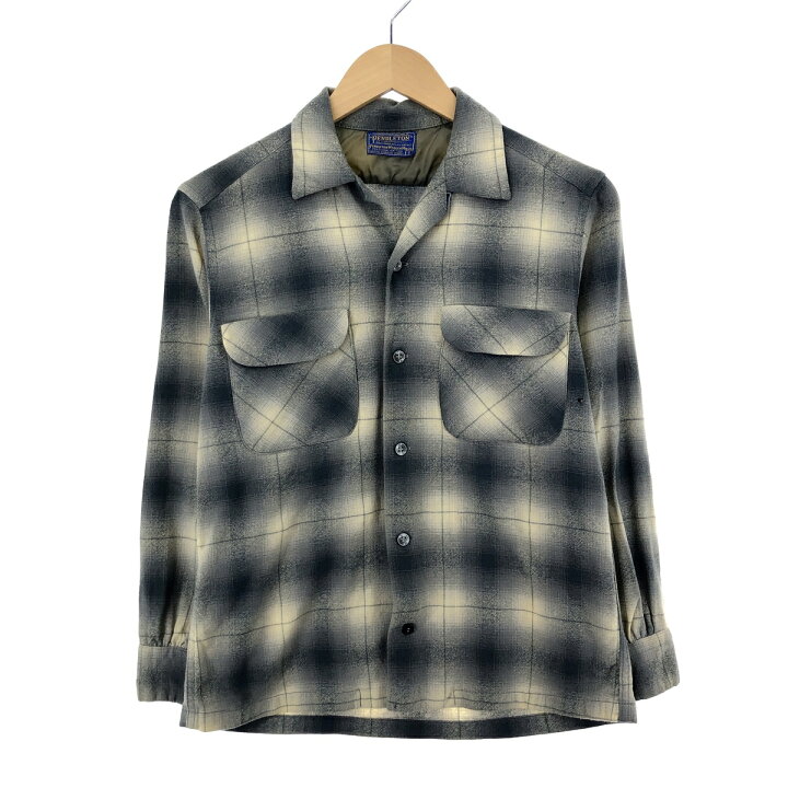 楽天市場】古着 50年代 ペンドルトン PENDLETON ボードシャツ オンブレ  