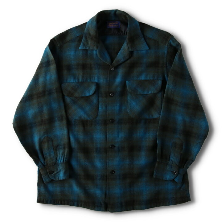 楽天市場】古着 60年代 ペンドルトン PENDLETON チェック柄 オンブレ 