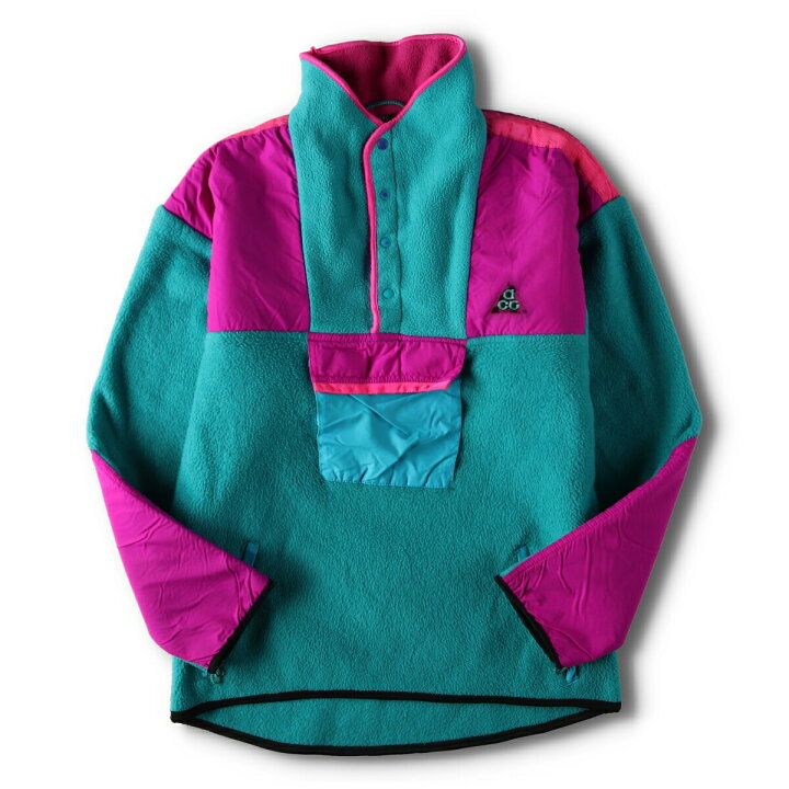 楽天市場】古着 90年代 山シリーズ ナイキ NIKE ACG ハーフスナップ 