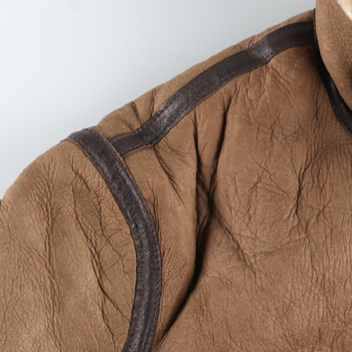 楽天市場】古着 80年代 ショット SCHOTT U.S.A.A.F B-3タイプ シープ  