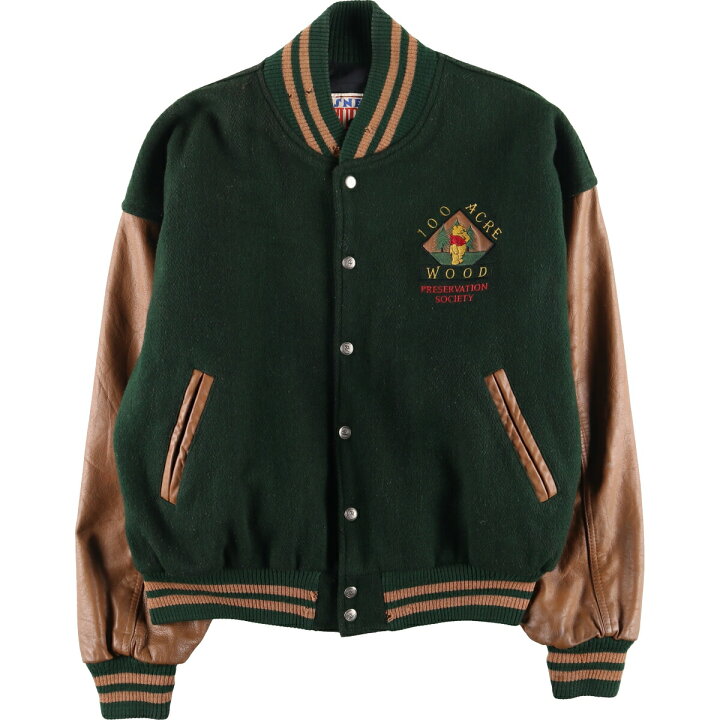 楽天市場】古着 ディズニースタジオ DISNEY STUDIO バック刺繍 袖革  